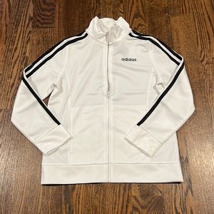 Adidas track jacket NWT size M(10/12)